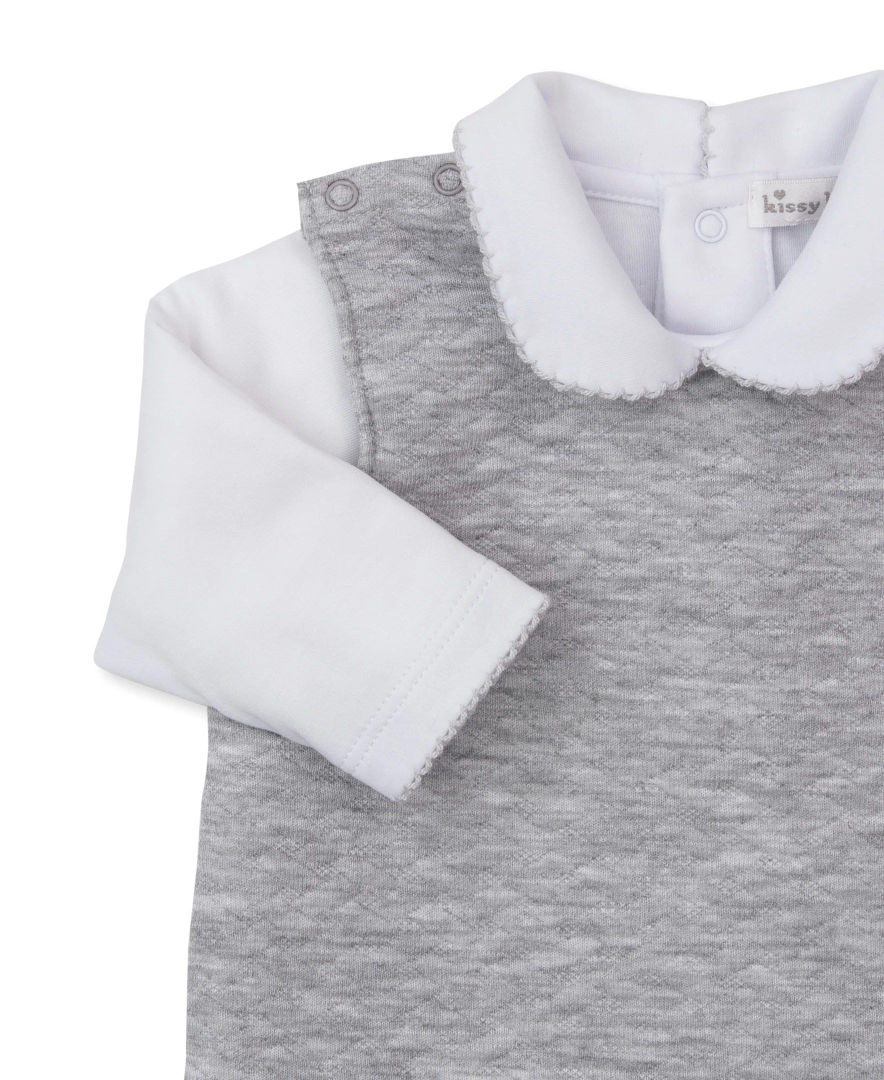 Classic Jacquards Grey Overall Set - Image 3