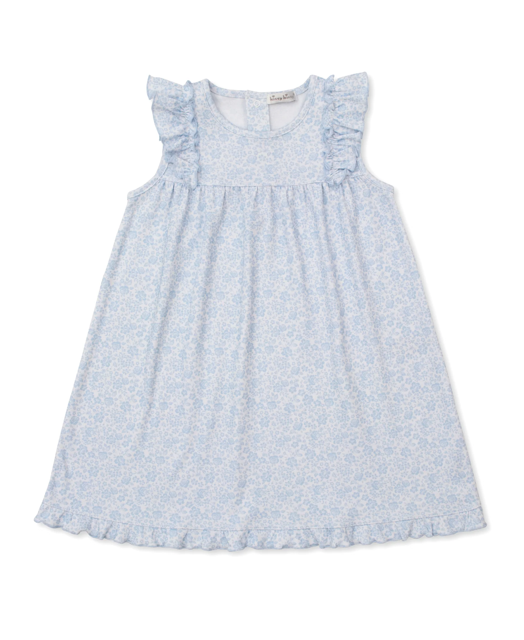 Country Gardens Blue Toddler Dress