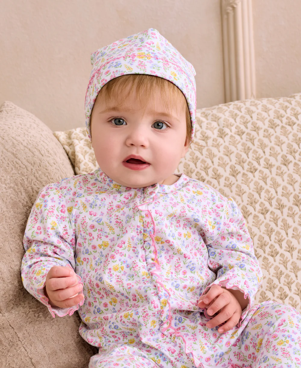 Pastel Gardens Floral Hat