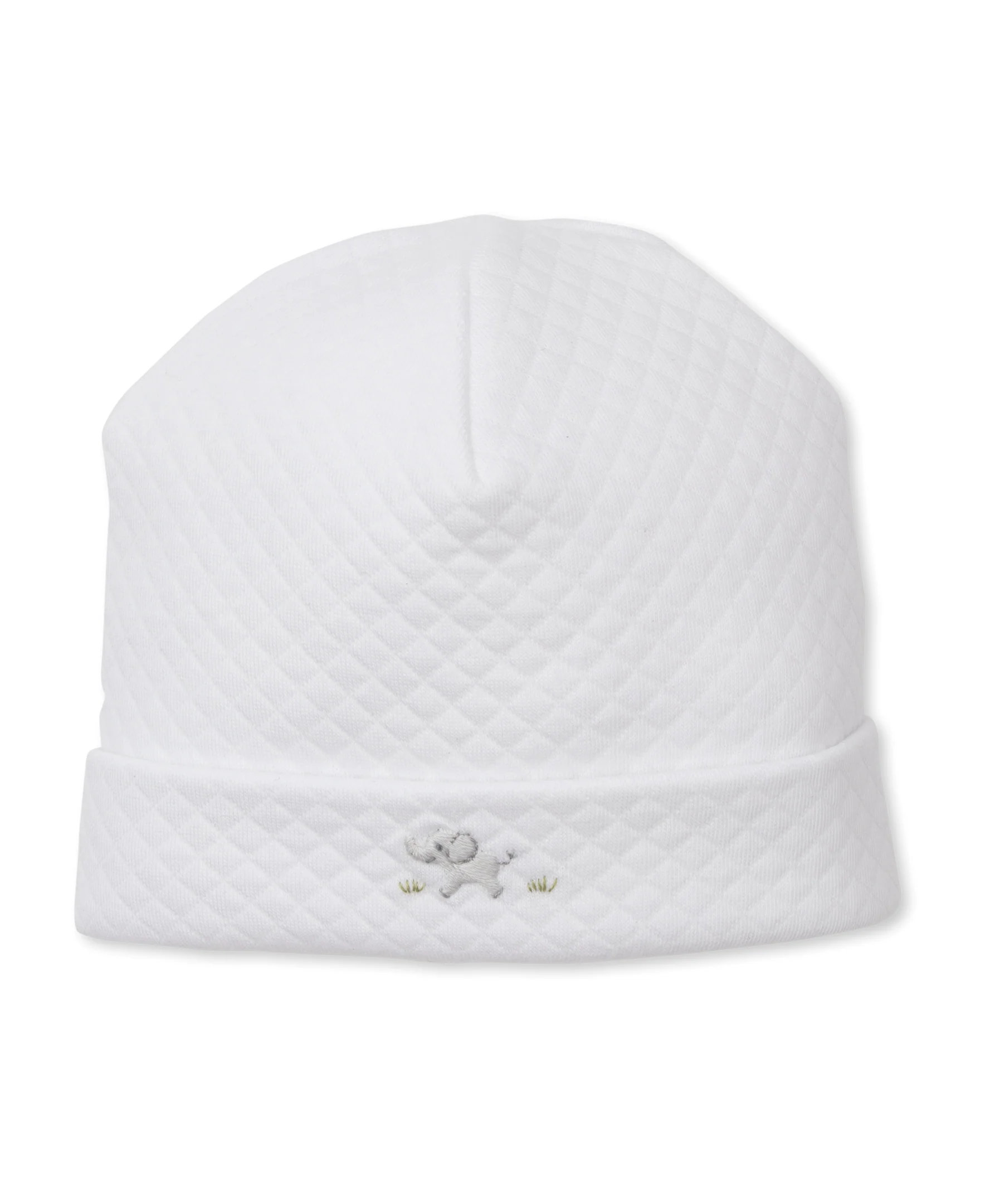 Premier Elephant Esprit White/Silver Hand Emb. Jacquard Hat
