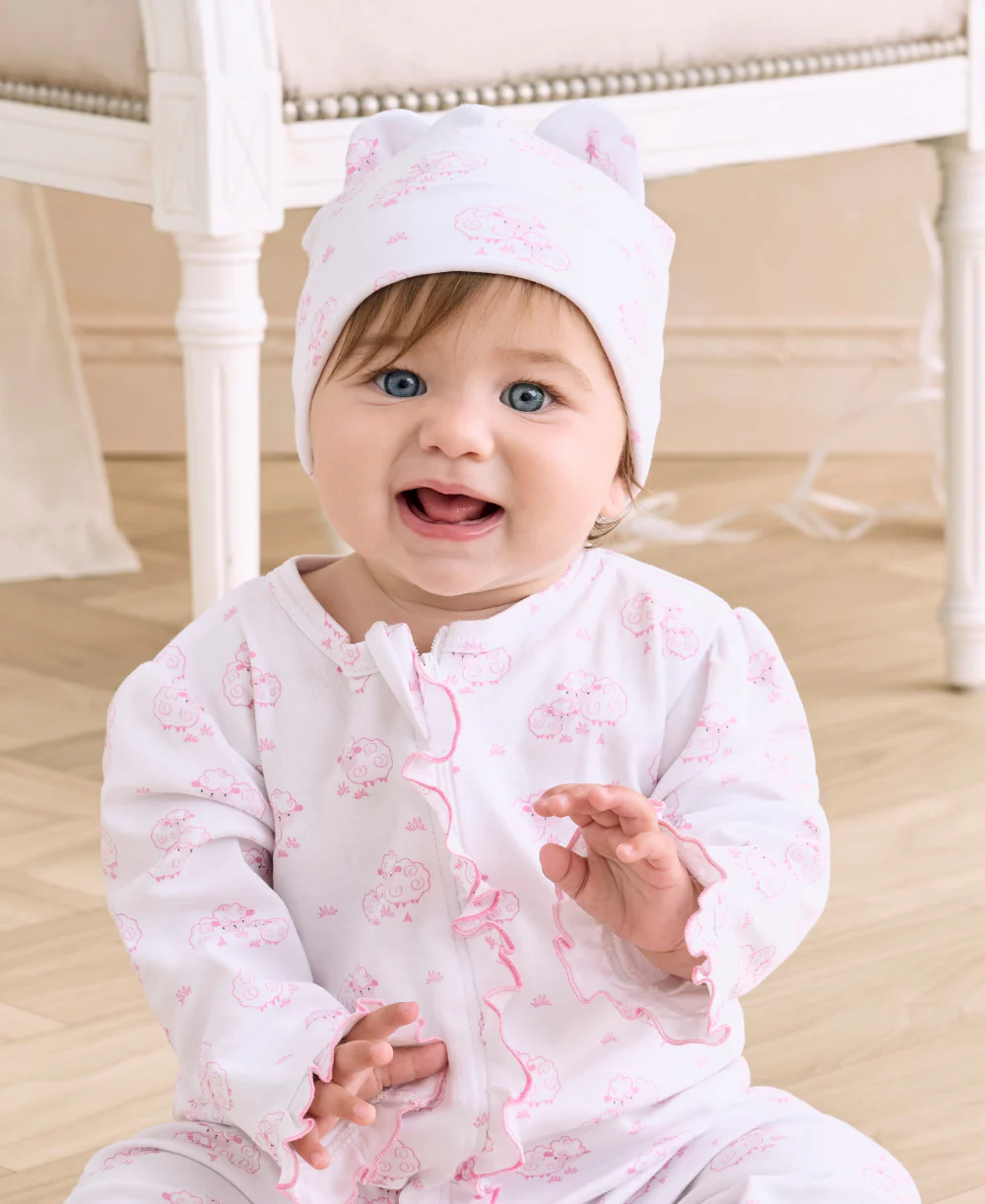 Sweet Sheep Pink Novelty Hat