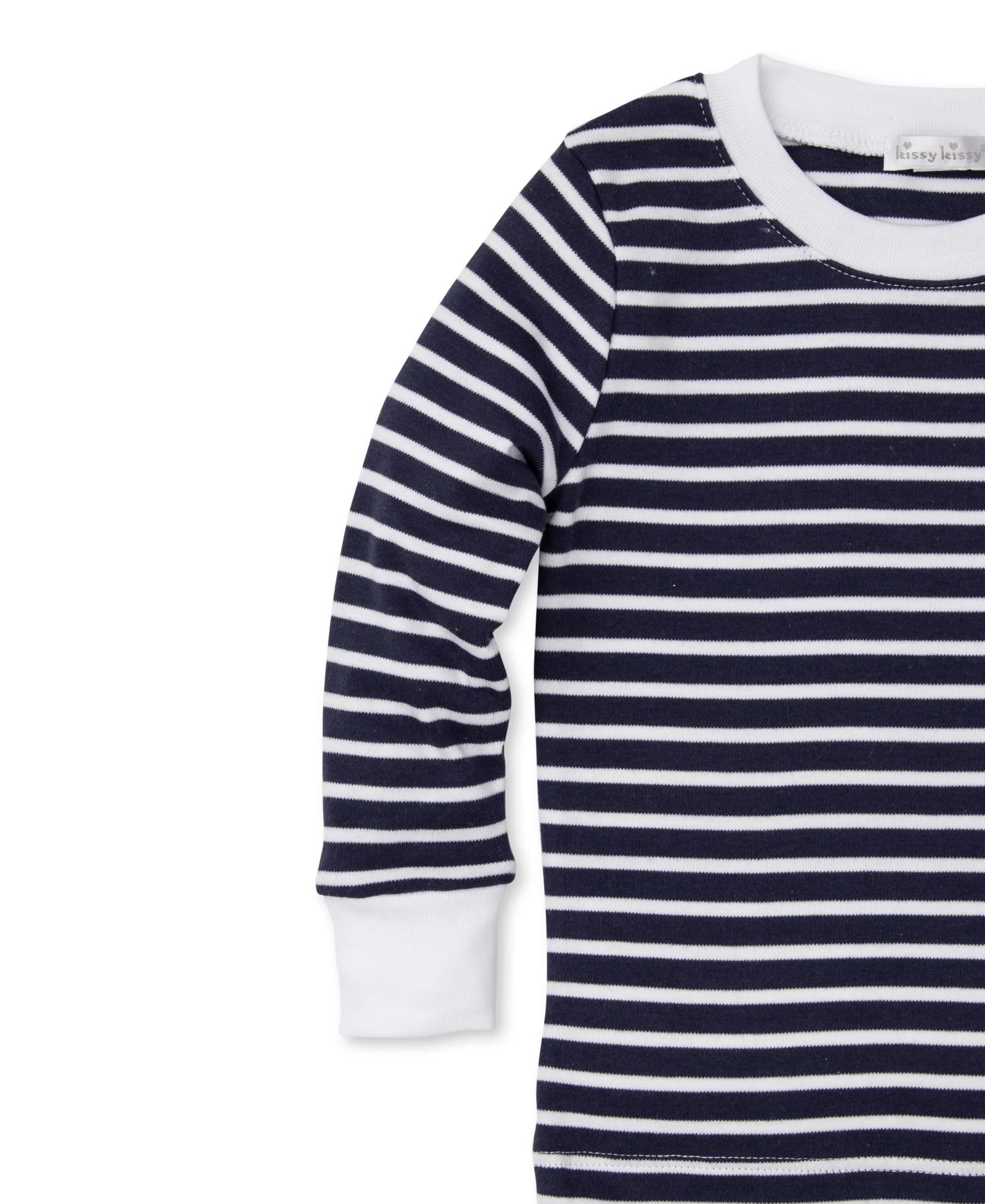 Team Stripes Navy Pajama Set - Image 2