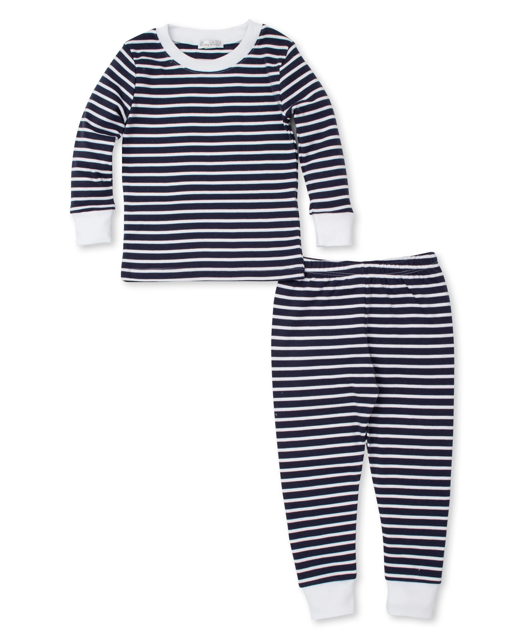 Team Stripes Navy Pajama Set - Image 2